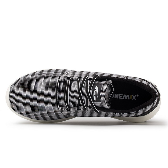 White/Black Zebra Shoes ONEMIX Mesh Men's 250 Sneakers