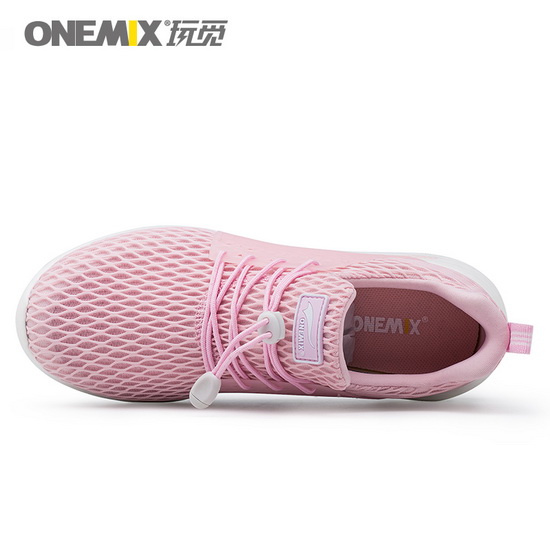Pink Spring Sneakers ONEMIX Light Women's Sport Shoes