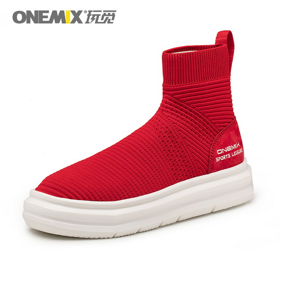 Red November Women's Shoes ONEMIX Walking Men's Sneakers - Click Image to Close