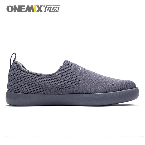 Gray Hummingbird Men's Sneakers ONEMIX Unisex Women's Shoes