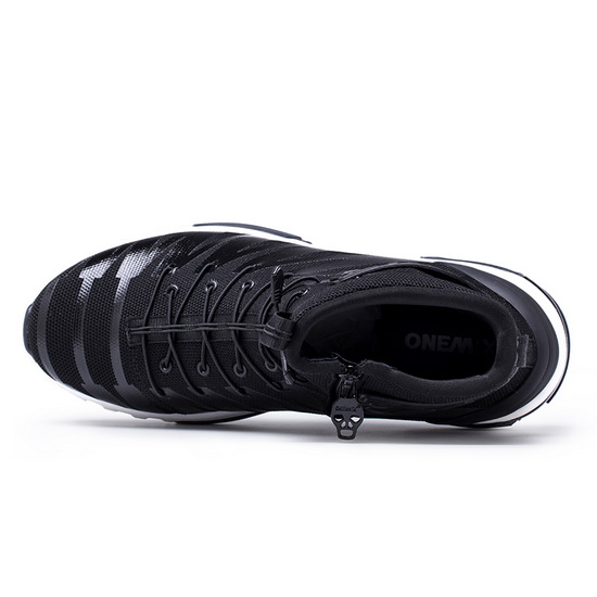 Black/White High Top Women's Shoes ONEMIX October Men's Sneakers
