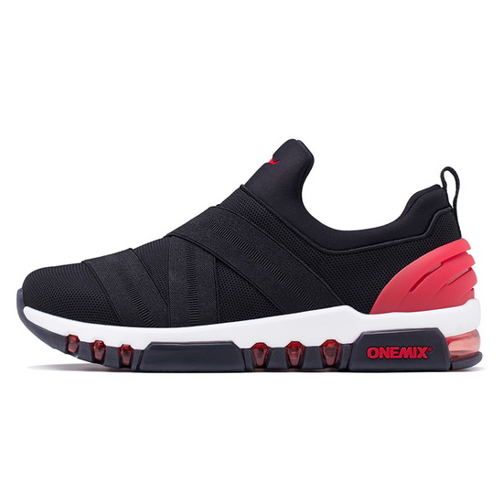 Black/Red KeyBand Sneakers ONEMIX Men's Trekking Shoes