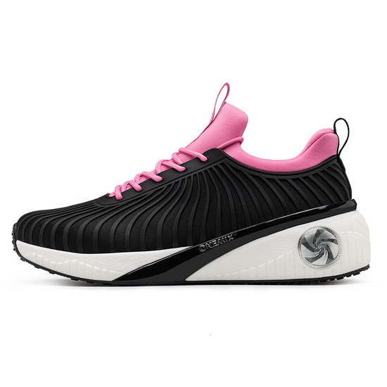 Black/Pink Typhoon Women's Sneakers ONEMIX Breathable Shoes