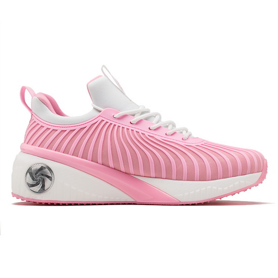 Pink/White Typhoon Women's Shoes ONEMIX Running Sneakers - Click Image to Close