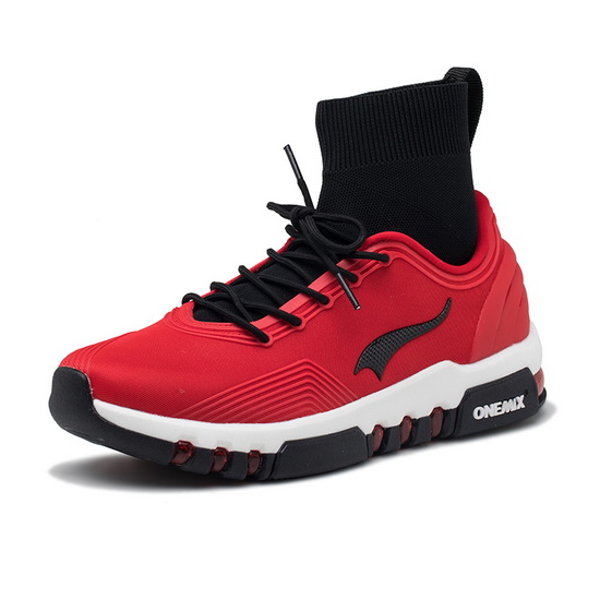Red/White Pegasus Men's Sneakers ONEMIX Outdoor Multi-function Shoes