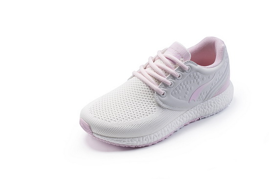 White/Pink Weekend Sneakers ONEMIX Women's Sport Shoes - Click Image to Close