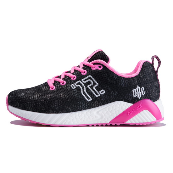 Black/Pink Goku Sneakers ONEMIX Women's Running Shoes