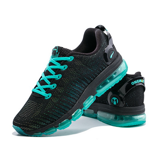 Black/Teal Music III Shoes ONEMIX Walking Men's Sneakers - Click Image to Close