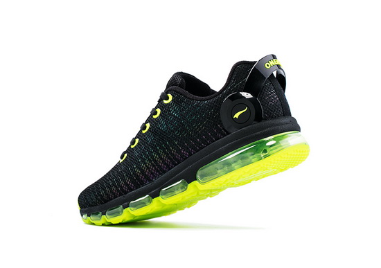 Black/Yellow Music III Shoes ONEMIX Men's Running Sneakers - Click Image to Close