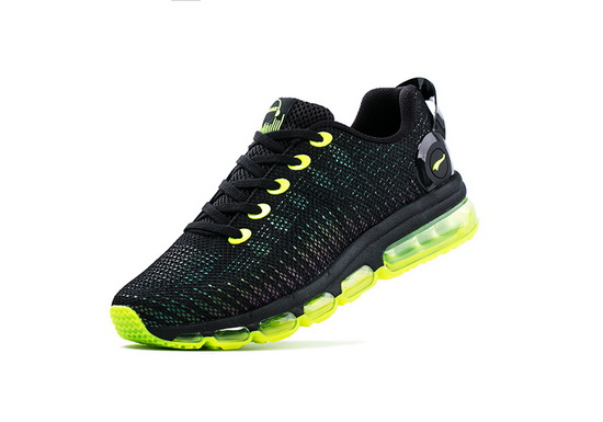 Black/Yellow Music III Shoes ONEMIX Men's Running Sneakers - Click Image to Close
