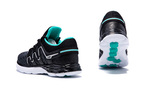 Black/Teal Panther II Shoes ONEMIX Men's Outdoor Sneakers - Click Image to Close