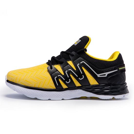 Yellow/Black Panther II Sneakers ONEMIX Men's Sport Shoes