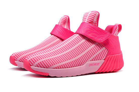 Pink Breathable Sneakers ONEMIX Zebra Women's Shoes