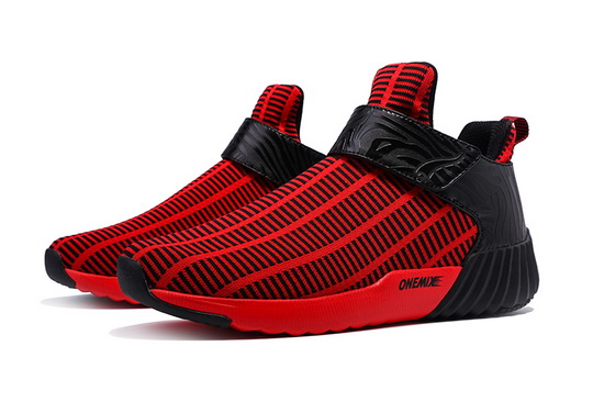 Red/Black Running Shoes ONEMIX Zebra Men's Sneakers