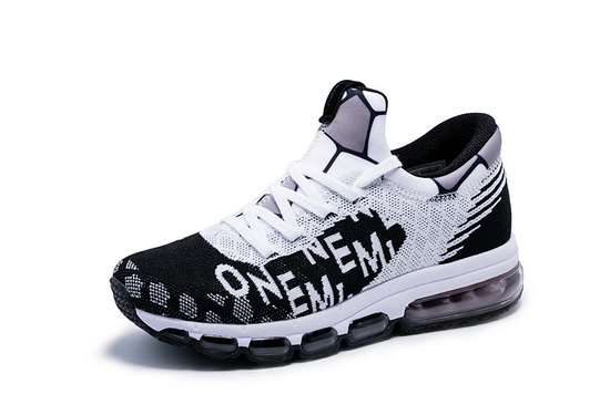 Black/White Zealot Men's Shoes ONEMIX Women's Mesh Sneakers - Click Image to Close