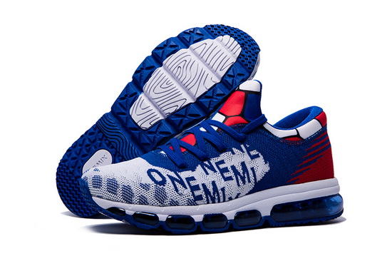 White/Blue Zealot Sneakers ONEMIX Men's Walking Shoes