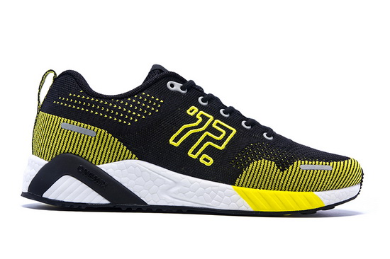 Black/Yellow Wukong Shoes ONEMIX Men's Sport Sneakers - Click Image to Close