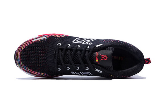 Black/Red Wukong Shoes ONEMIX Men's Outdoor Sneakers