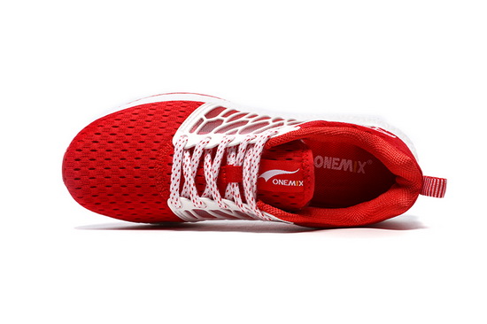 Red Cicada Wings Women's Sneakers ONEMIX Men's Mesh Shoes