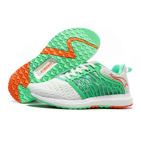 Green/White Cicada Wings Shoes ONEMIX Women's Sport Sneakers - Click Image to Close