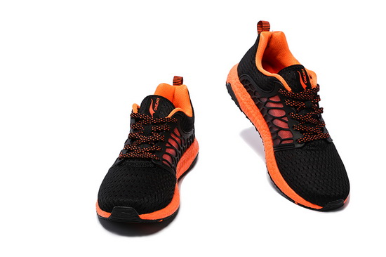 Black/Orange Cicada Wings Shoes ONEMIX Men's Athletic Sneakers - Click Image to Close