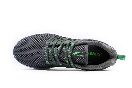 Gray Cicada Wings Sneakers ONEMIX Men's Running Shoes