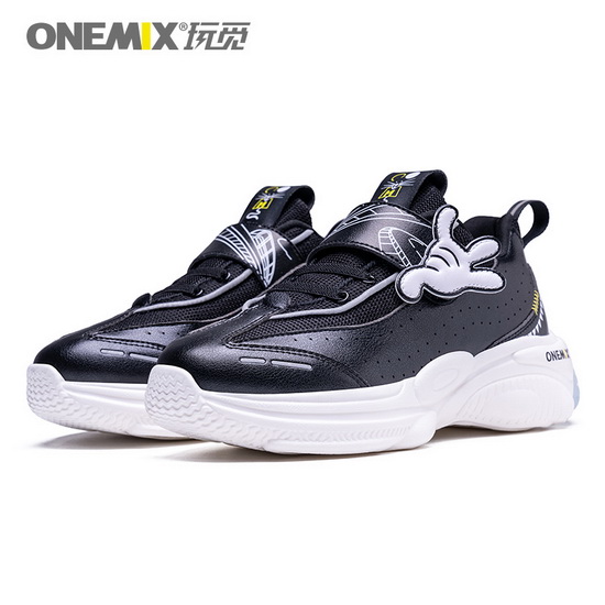 Black Zodiac Mouse Sneakers ONEMIX High-tech Kids Shoes