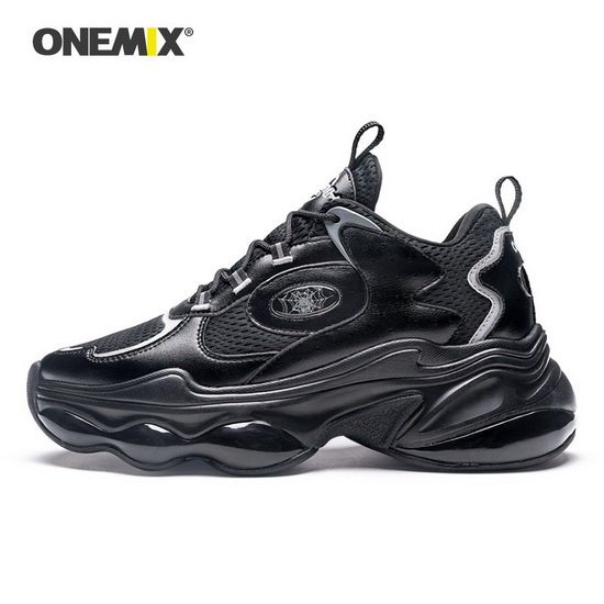 Black Spider Women's Shoes ONEMIX Outdoor Men's Retro Sneakers