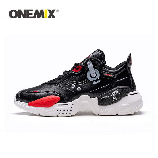 Black/White Astros Men's Sneakers ONEMIX Lifestyle Women's Shoes