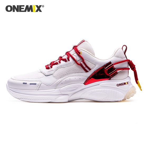 Ivory White Travel Women's Shoes ONEMIX Outdoor Men's Dad Sneakers