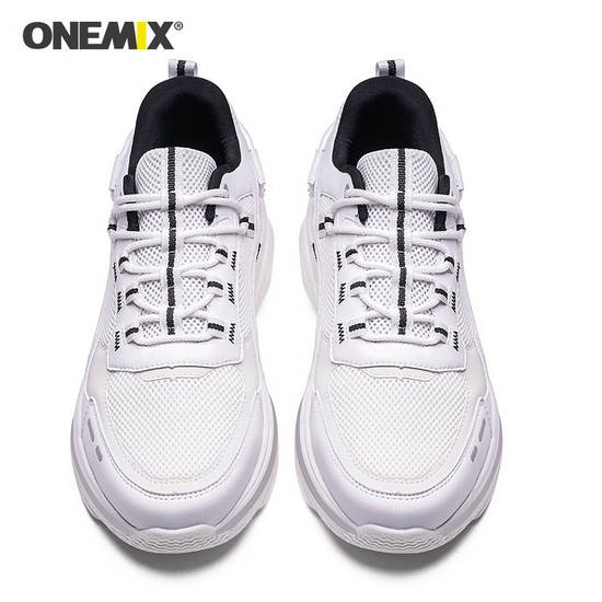 White Travel Women's Sneakers ONEMIX Sport Men's Dad Shoes