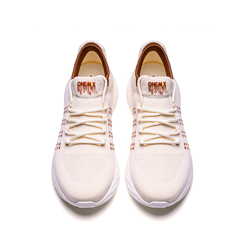 Ivory Harrier Men's Shoes ONEMIX Mesh Women's Running Sneakers
