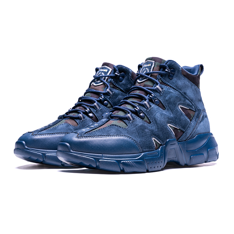 Dark Blue Tornado Outdoor Shoes ONEMIX Men's Lightweight Boots - Click Image to Close