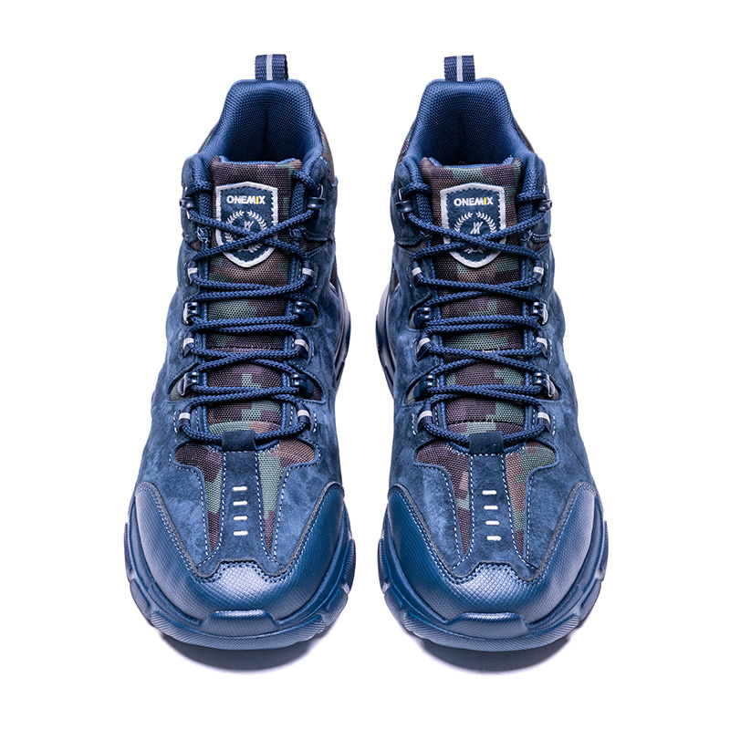 Dark Blue Tornado Outdoor Shoes ONEMIX Men's Lightweight Boots
