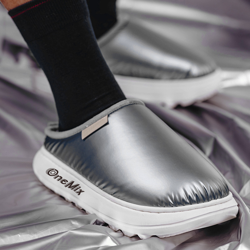 Silver Bruin ONEMIX Women's Cotton Sandals Shoes