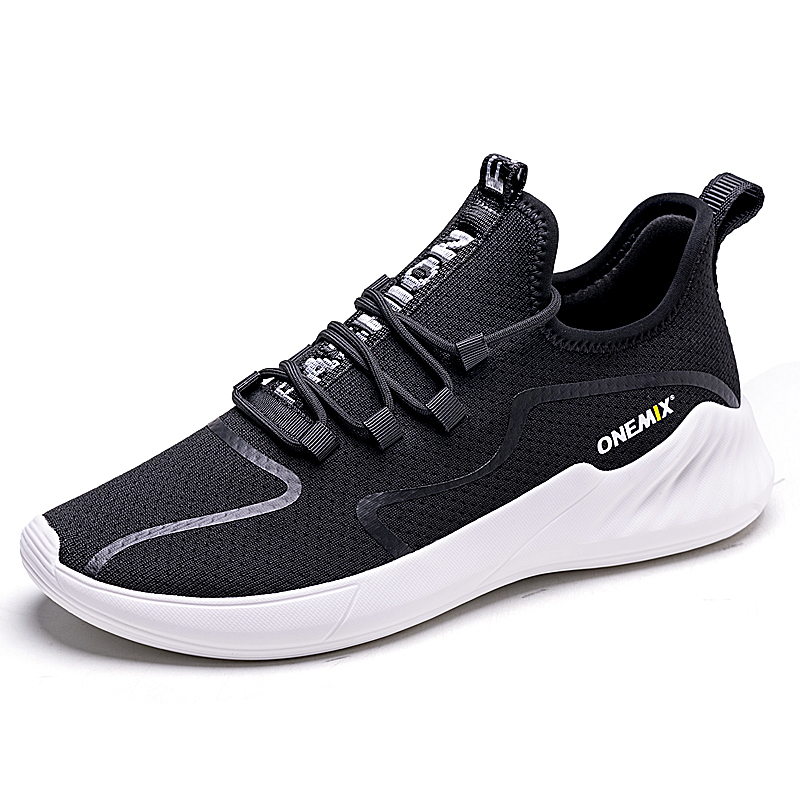Black Dove Sneakers ONEMIX Men's Breathable Shoes