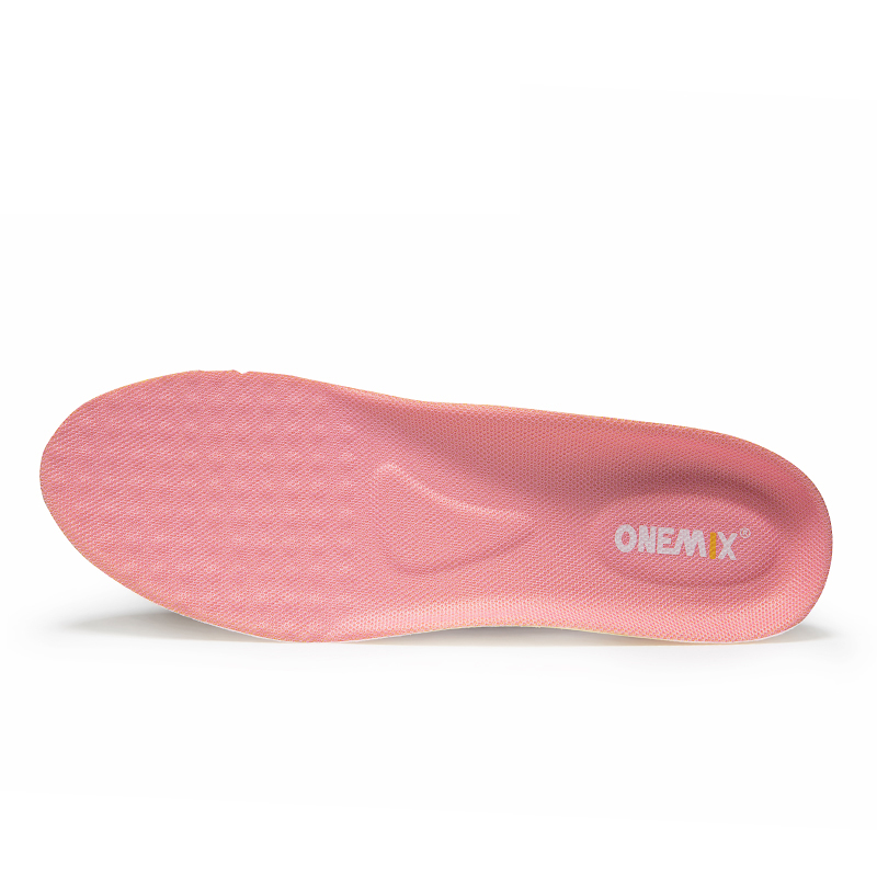 ONEMIX Pink Arch Support Shock Absorption Dispelling Soft Insole