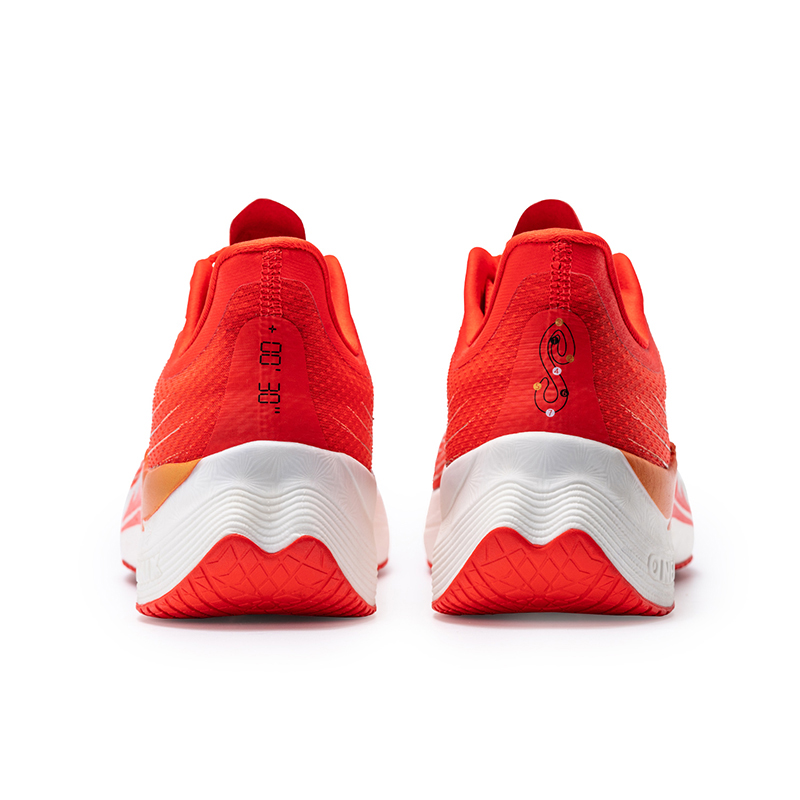 Orange/Gold Lightning Shoes ONEMIX Women's Running Sneakers