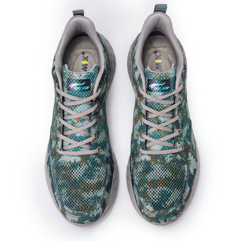 Mountain Camo Women's Sneakers ONEMIX Men's Workout Shoes - Click Image to Close