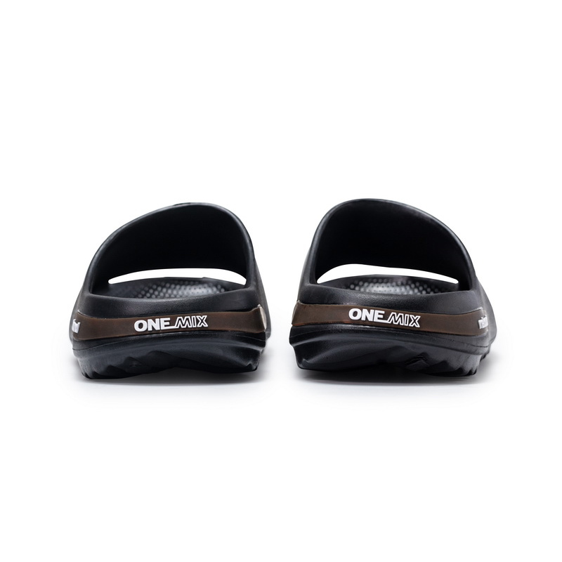 Black House Shower Slippers ONEMIX Men's Non-Slip Shoes - Click Image to Close