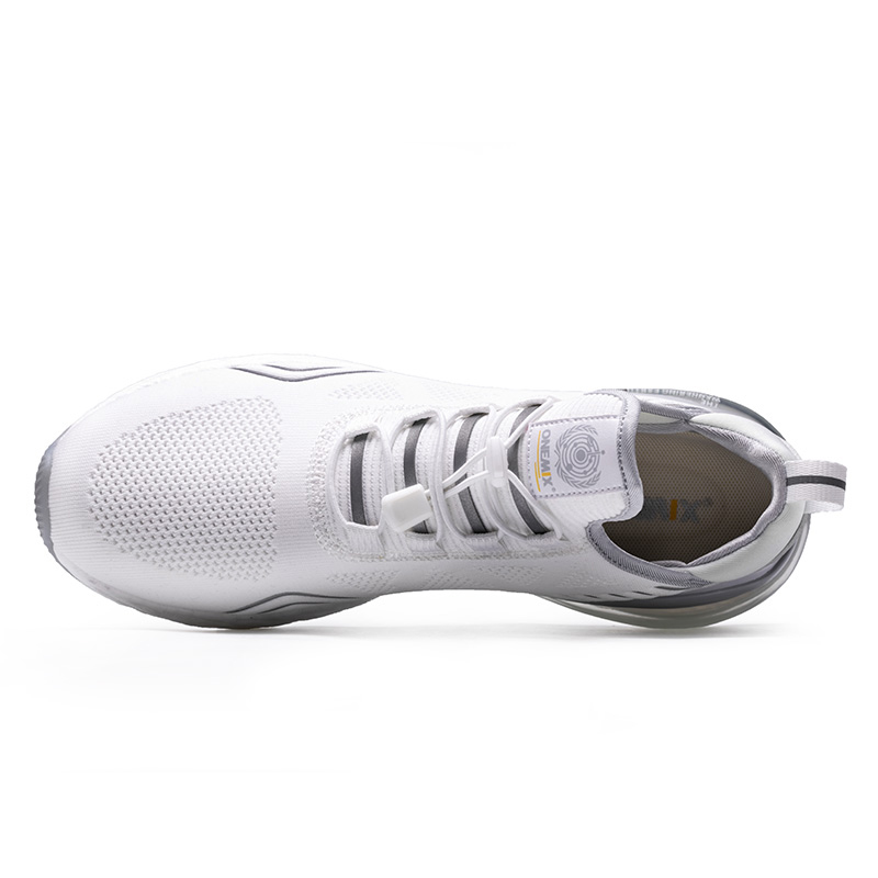 White Rafale Men's Shoes ONEMIX Women's Walking Sneakers