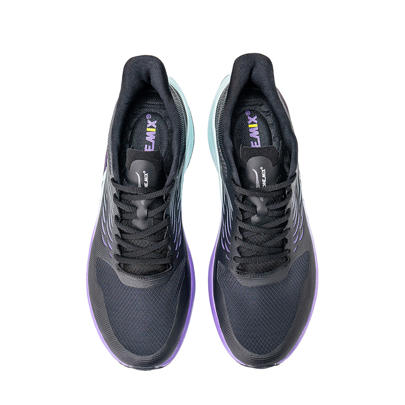Black/Purple GAT-X103 Mesh ONEMIX Running Shoes for Men Women