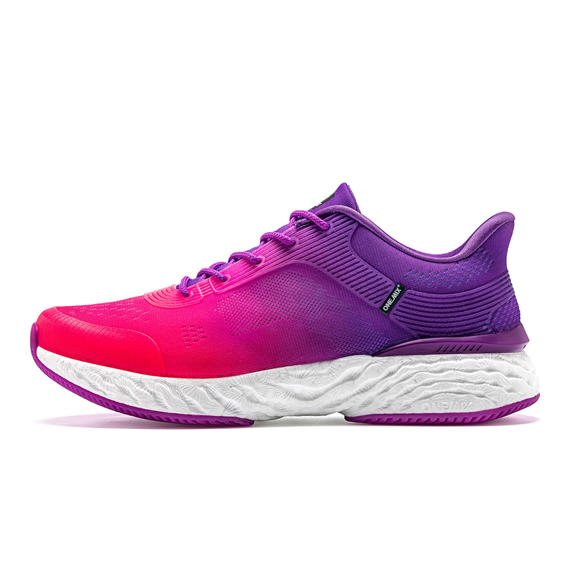 Red/Purple Flanker ONEMIX Trekking Shoes for Women Men