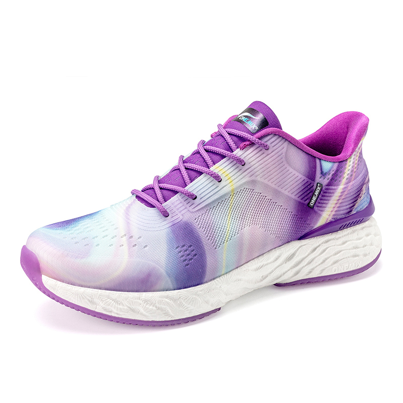 Purple/White Flanker ONEMIX Running Shoes for Women Men