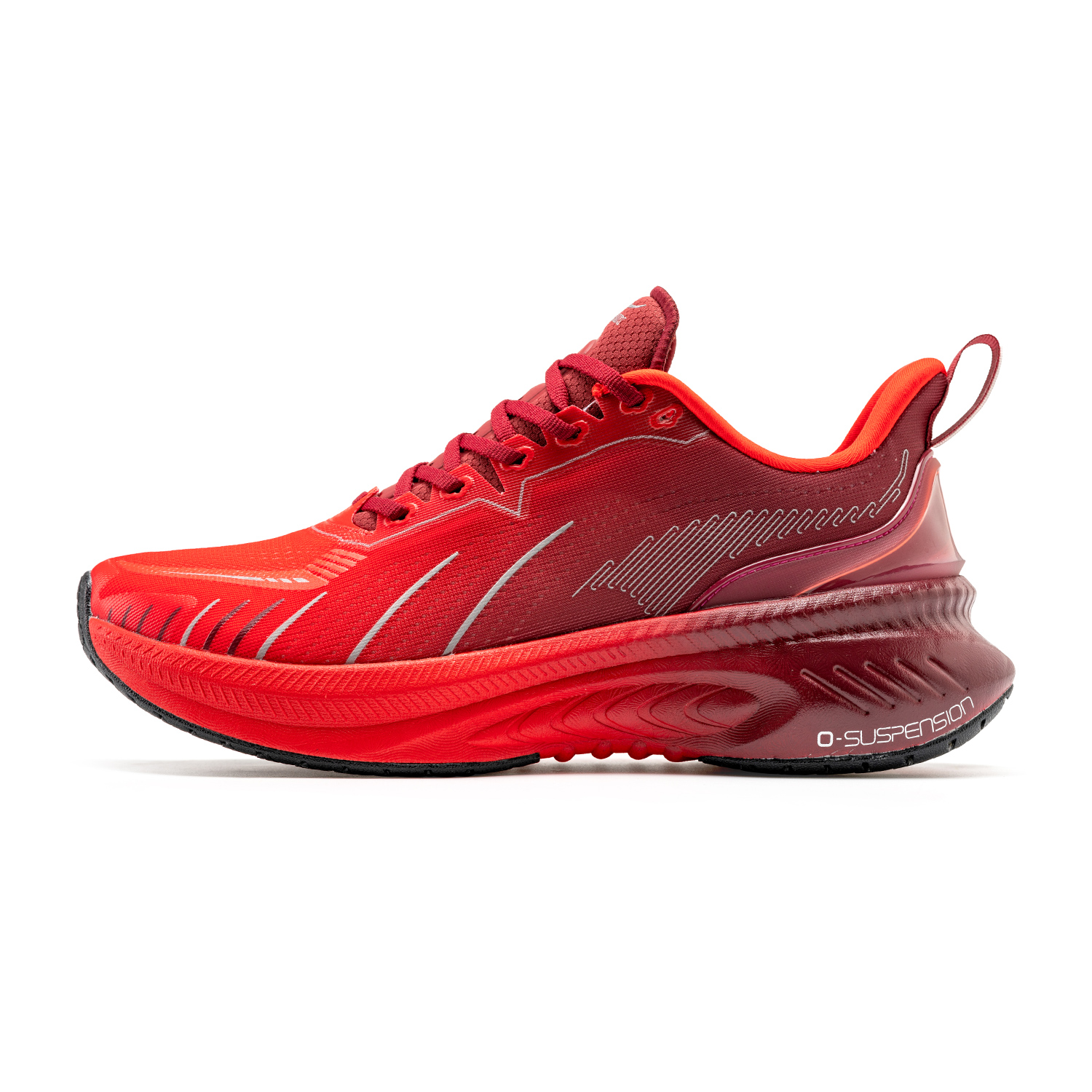 Red Running Shoes ONEMIX Original Sneakers for Men Women - Click Image to Close