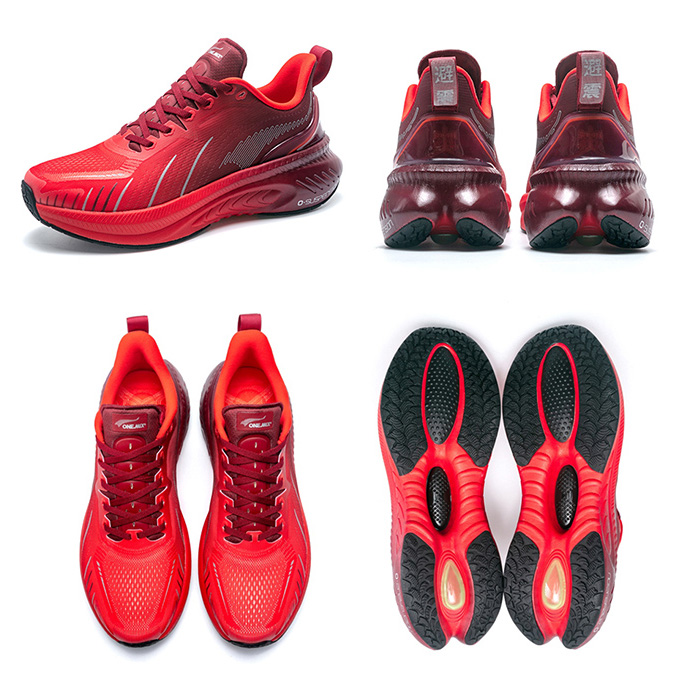 Red Running Shoes ONEMIX Original Sneakers for Men Women
