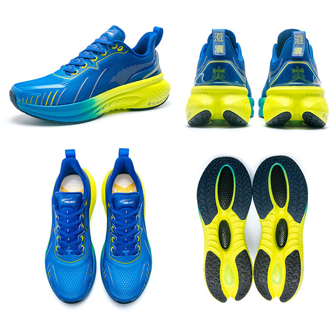 Blue Running Shoes Outdoor ONEMIX Trekking Sneakers for Men