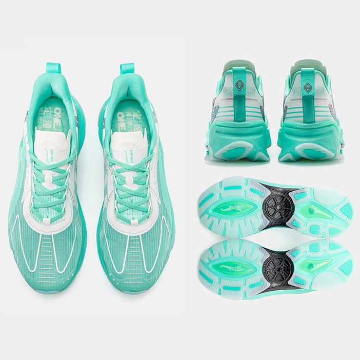 Teal Iron Armor Shoes ONEMIX Tennis Sneakers for Men Women