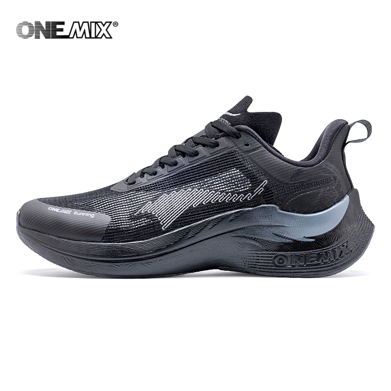 Black Wing Pro Outdoor Shoes ONEMIX Sneakers for Men Women - Click Image to Close