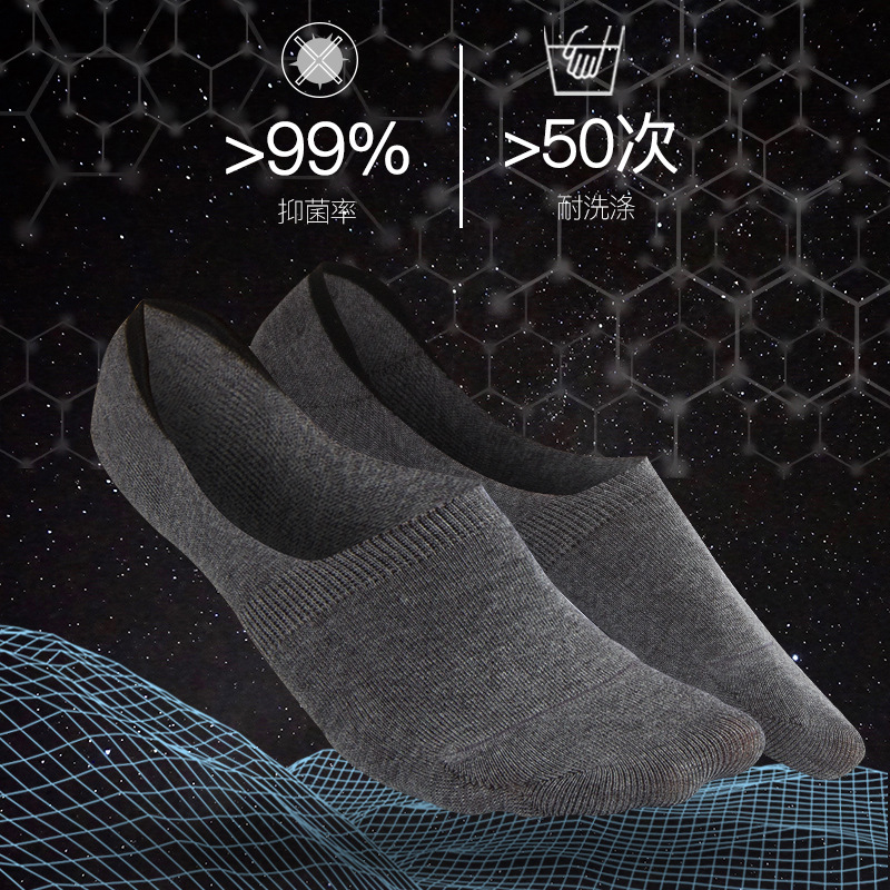 Non Slip Athletic Ventilating Performance Comfort No-show Socks